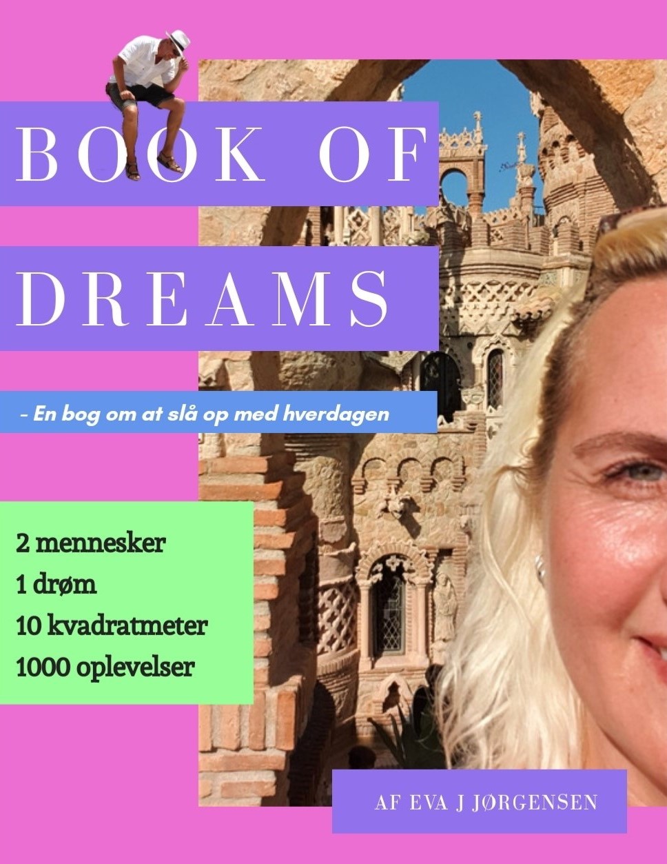 Book cover Danish version Book of dreams by Eva J Jakobsen