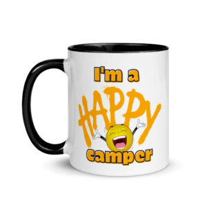 Happy camper Mug with Color Inside