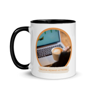 DN at work 5 Mug with Color Inside