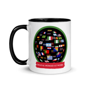 DN at work 8 Mug with Color Inside