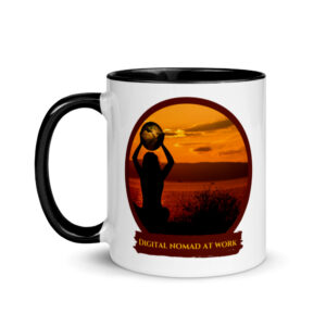 DN at work 9 Mug with Color Inside
