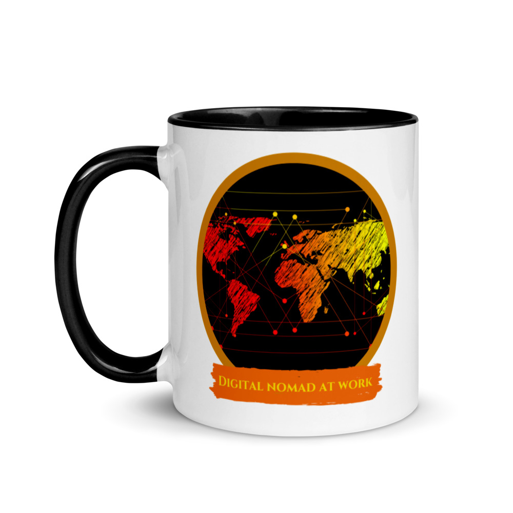 DN at work 10 Mug with Color Inside