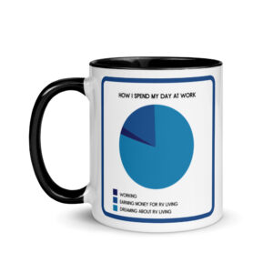 Diagram RV living Mug with Color Inside