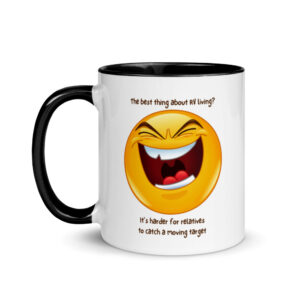 Relatives Humor Mug with Color Inside