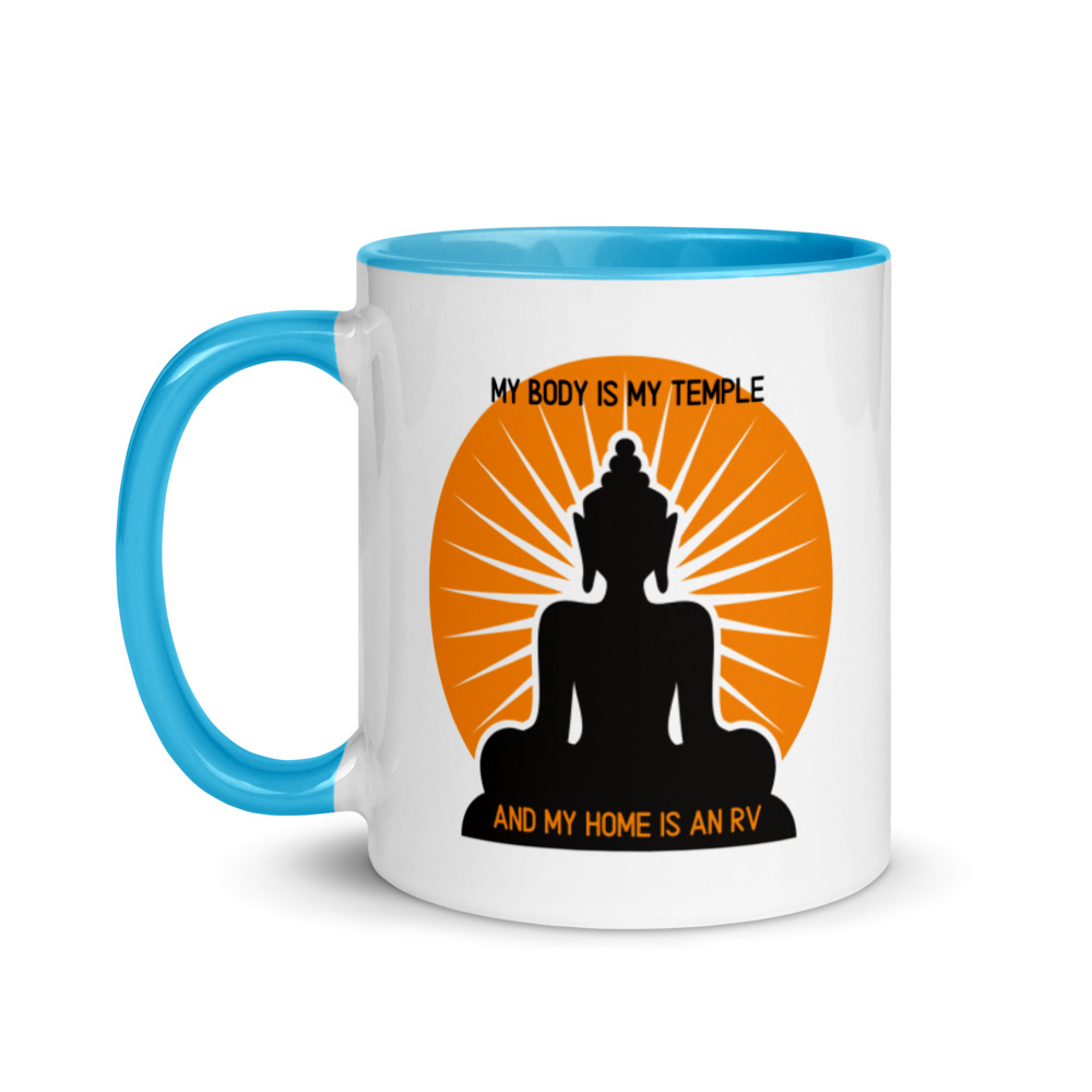 My home is an RV Retro Mug with Color Inside - Billede 4