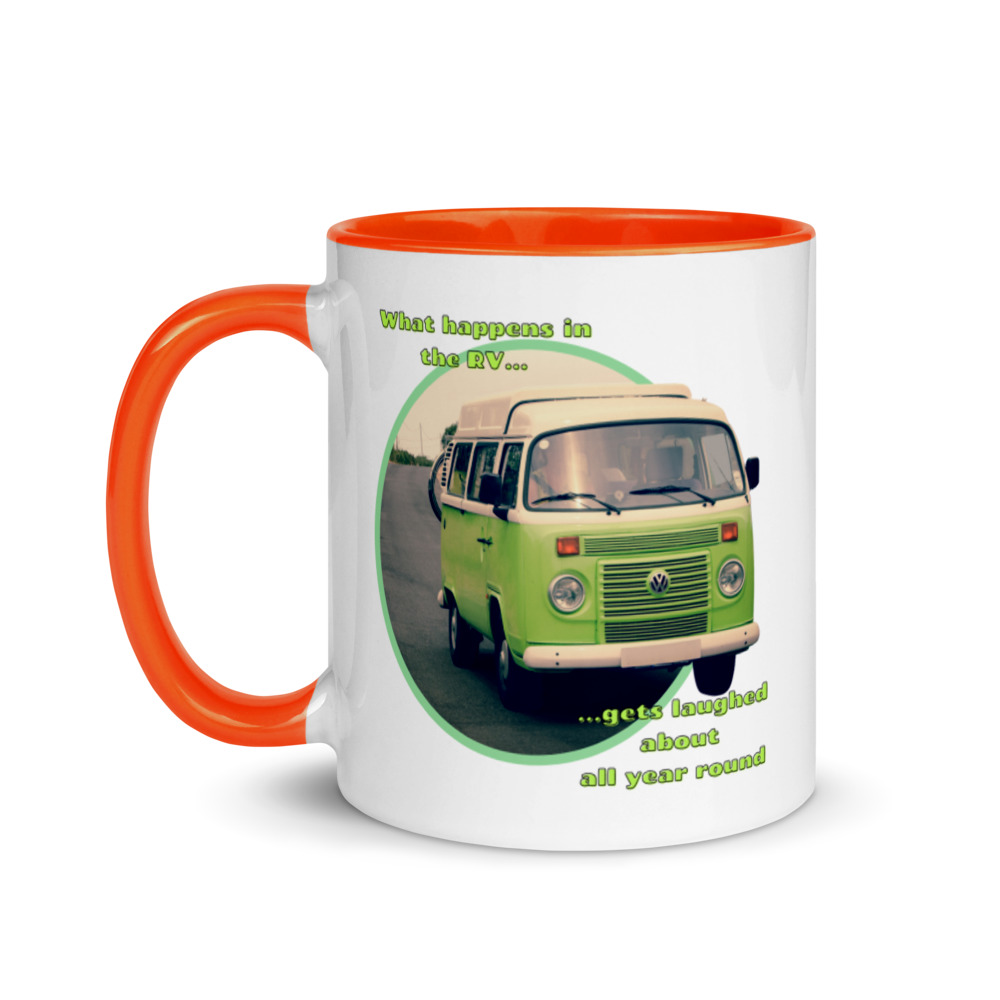 What happens in the RV Retro Mug with Color Inside - Billede 3