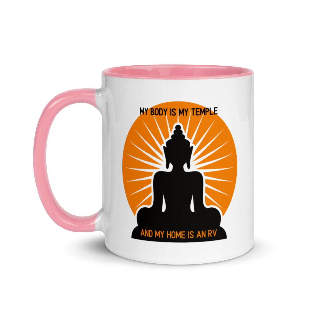 My home is an RV Retro Mug with Color Inside - Billede 5