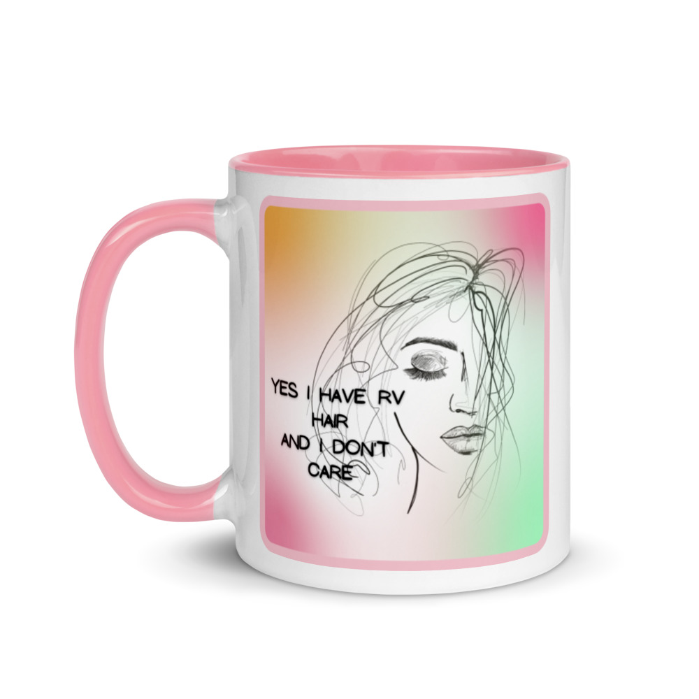 RV hair color Mug with Color Inside - Billede 5