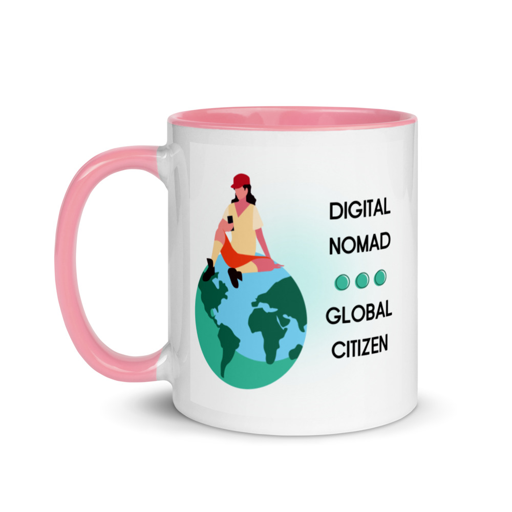 Digital Nomad Global Citizen Sitting on Earth 2 - Billede 6
