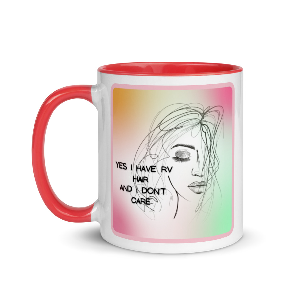 RV hair color Mug with Color Inside - Billede 2