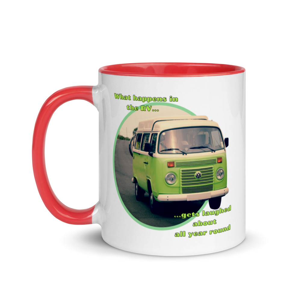 What happens in the RV Retro Mug with Color Inside - Billede 2