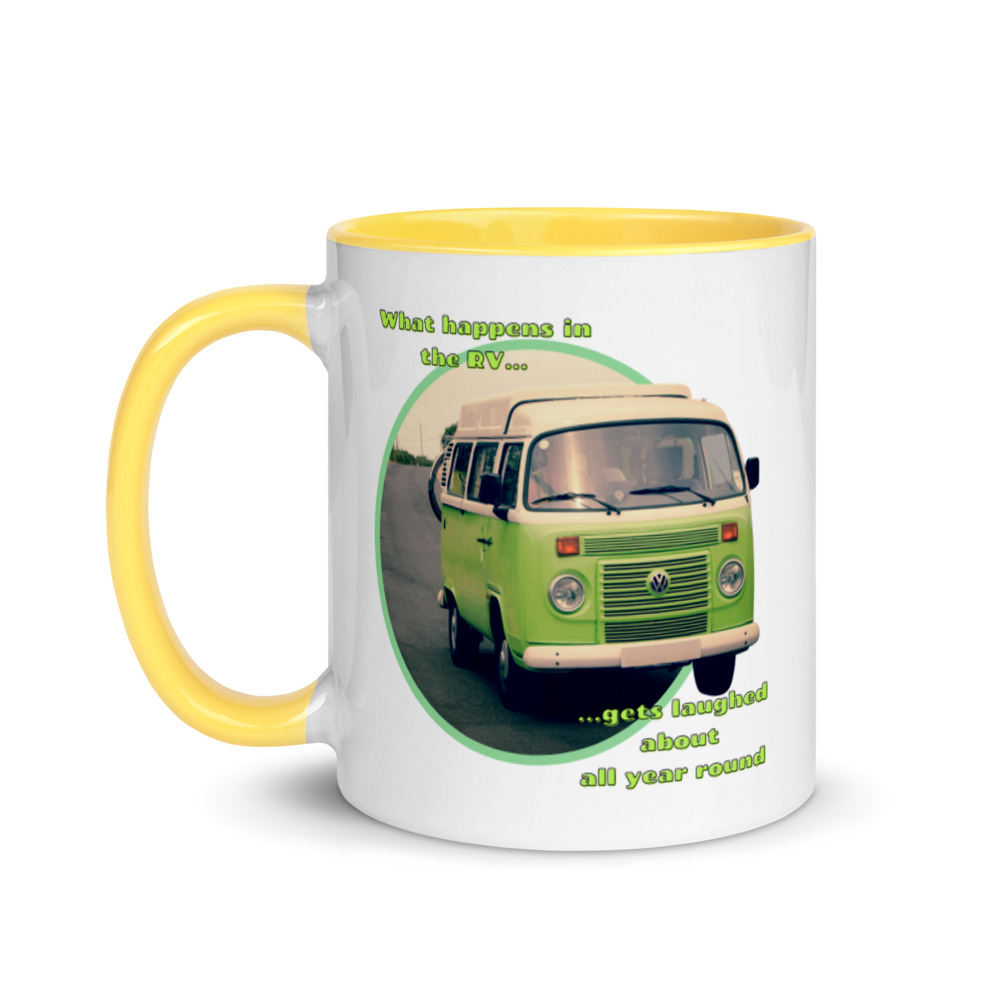 What happens in the RV Retro Mug with Color Inside - Billede 6