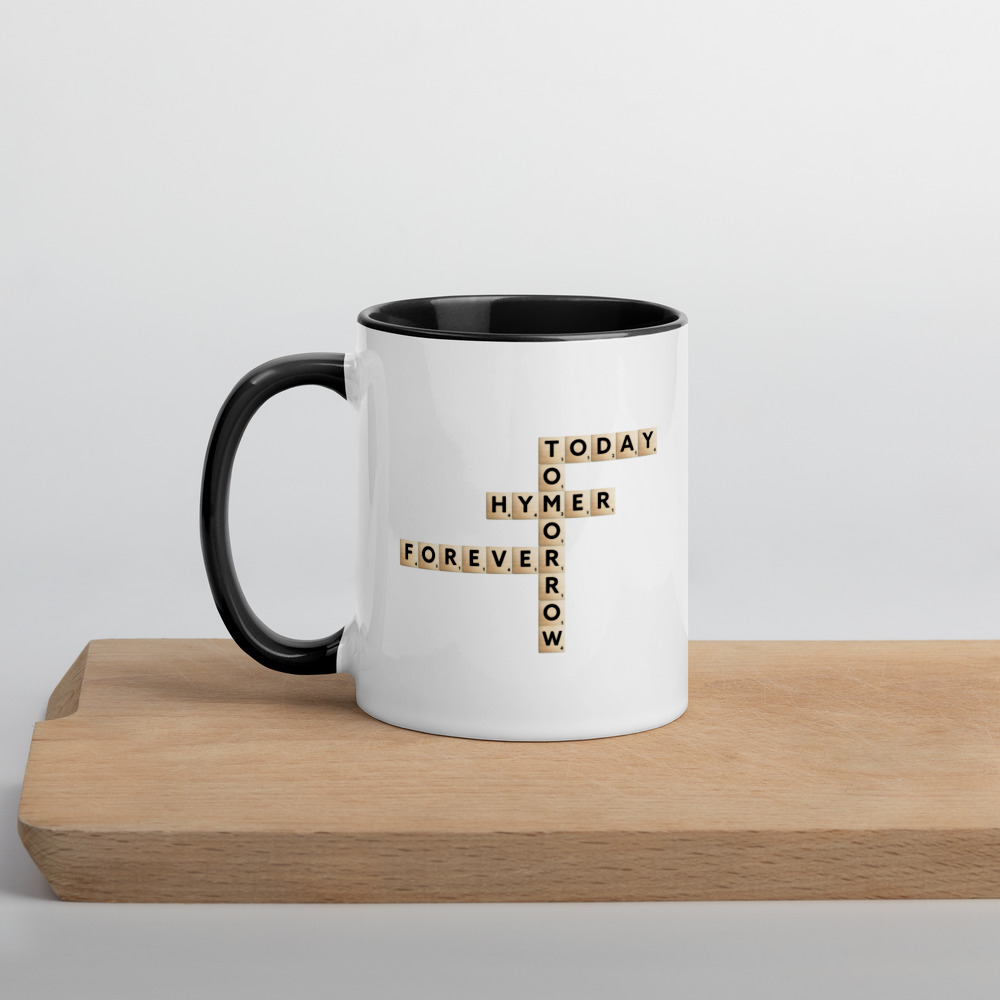 Hymer Scrabble mug with Color Inside