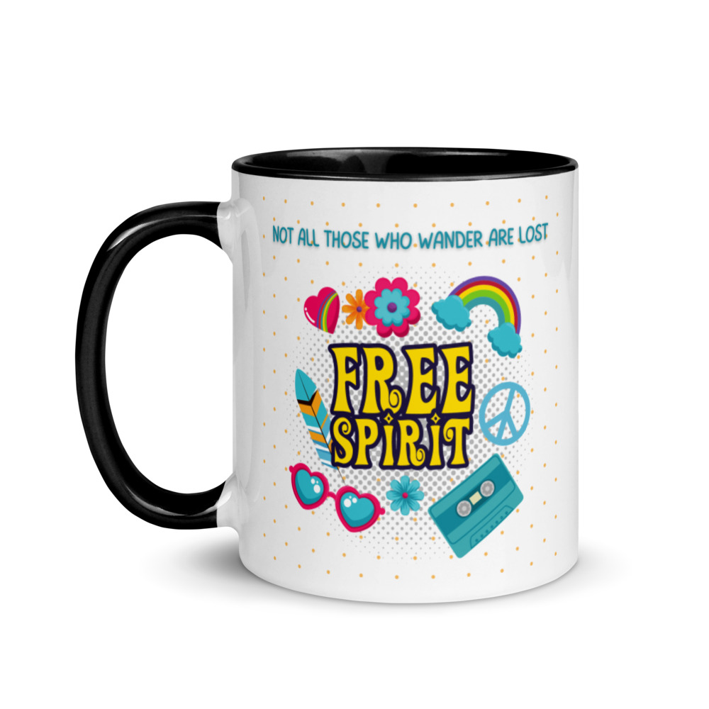 Not all those who wander mug with Color Inside - Billede 2