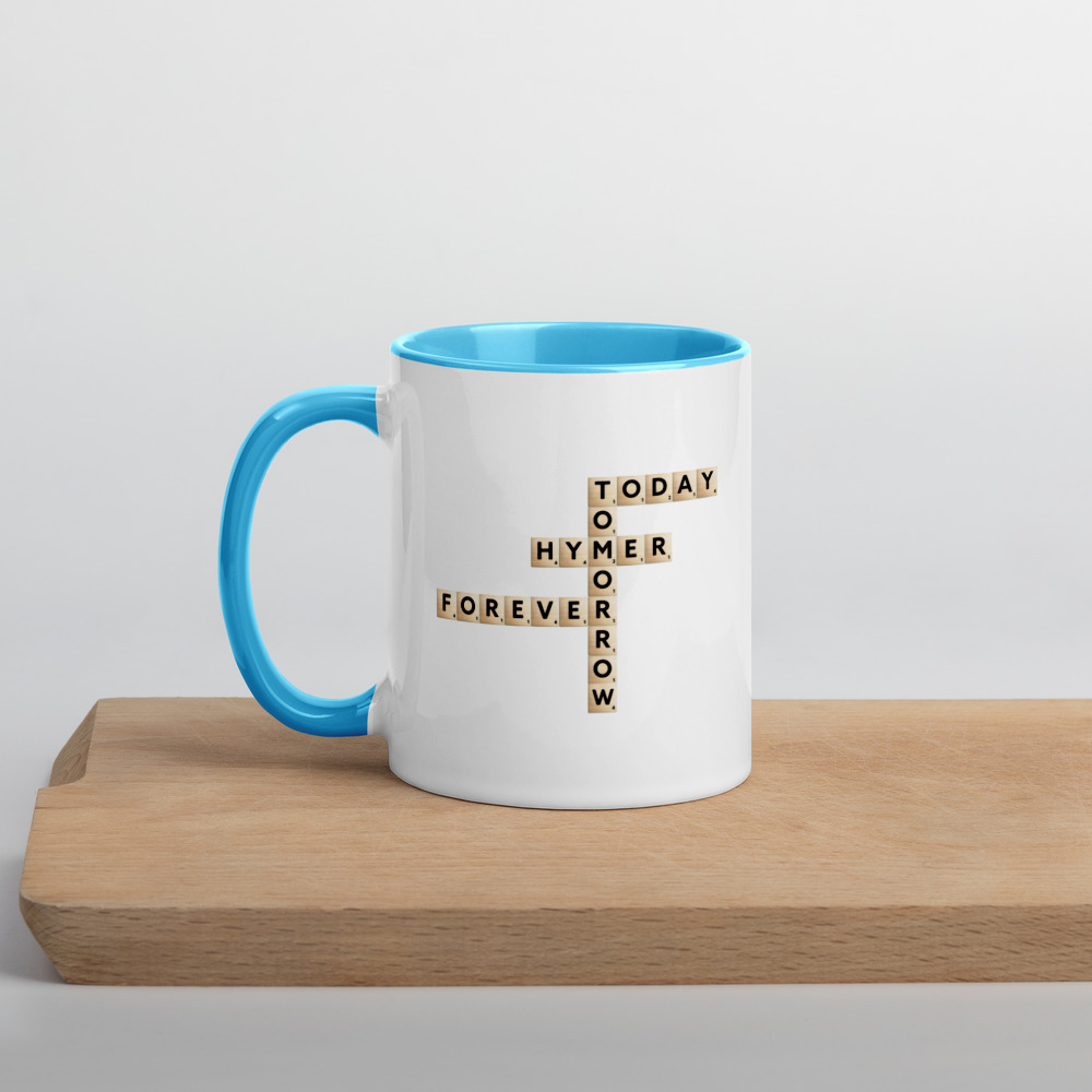 Hymer Scrabble mug with Color Inside - Billede 4