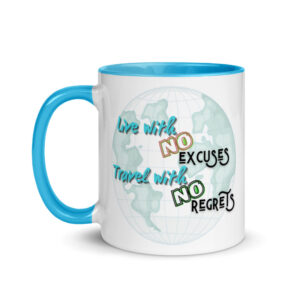 Regrets World mug with Color Inside