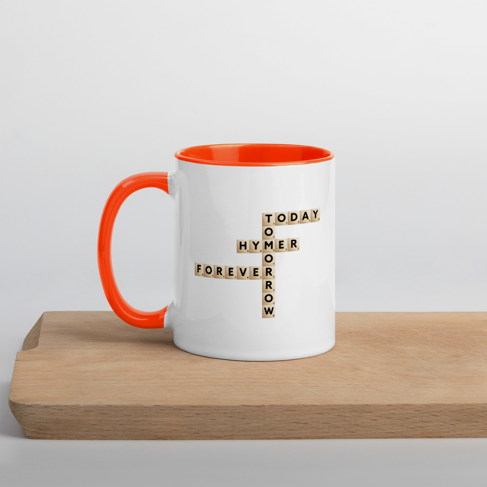 Hymer Scrabble mug with Color Inside - Billede 3