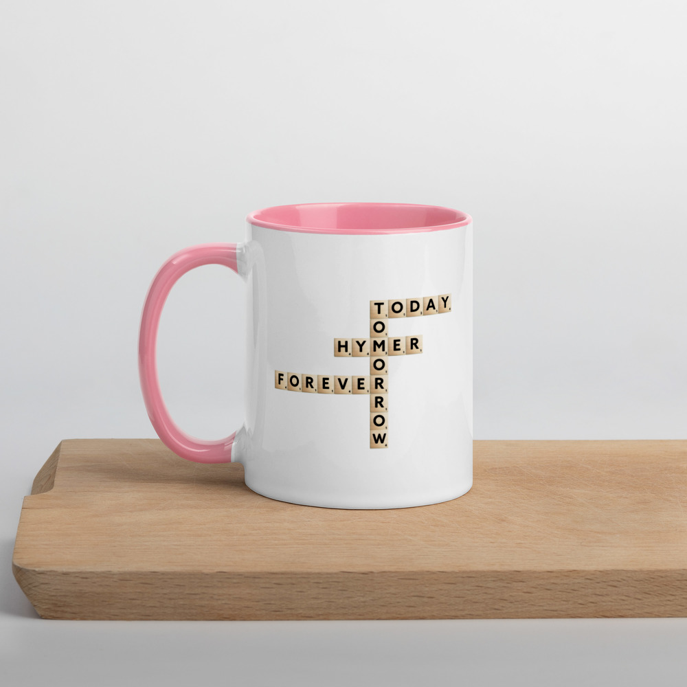 Hymer Scrabble mug with Color Inside - Billede 5