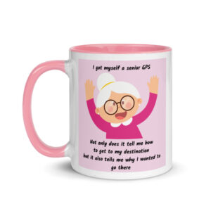 Senior GPS 2 mug with Color Inside