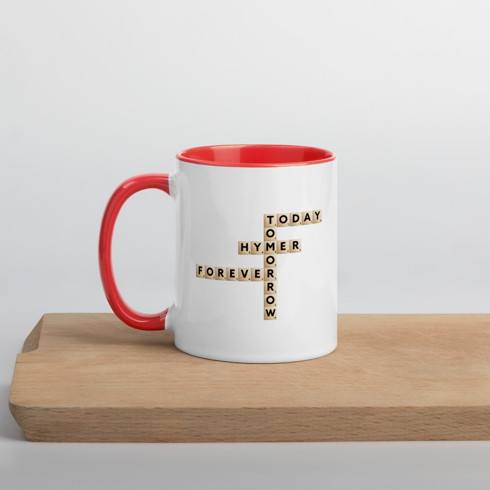 Hymer Scrabble mug with Color Inside - Billede 2