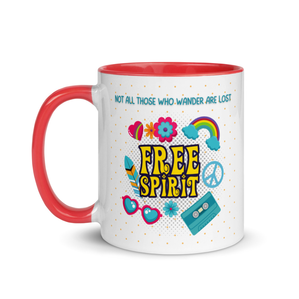 Not all those who wander mug with Color Inside - Billede 3