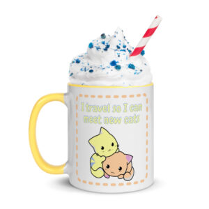 Meet cats 2 mug with Color Inside