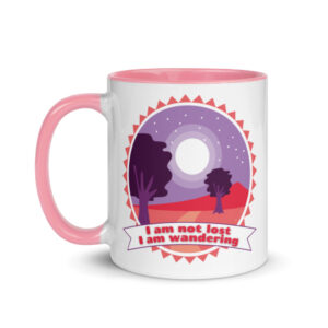 I am not lost 2 - Mug with Color Inside