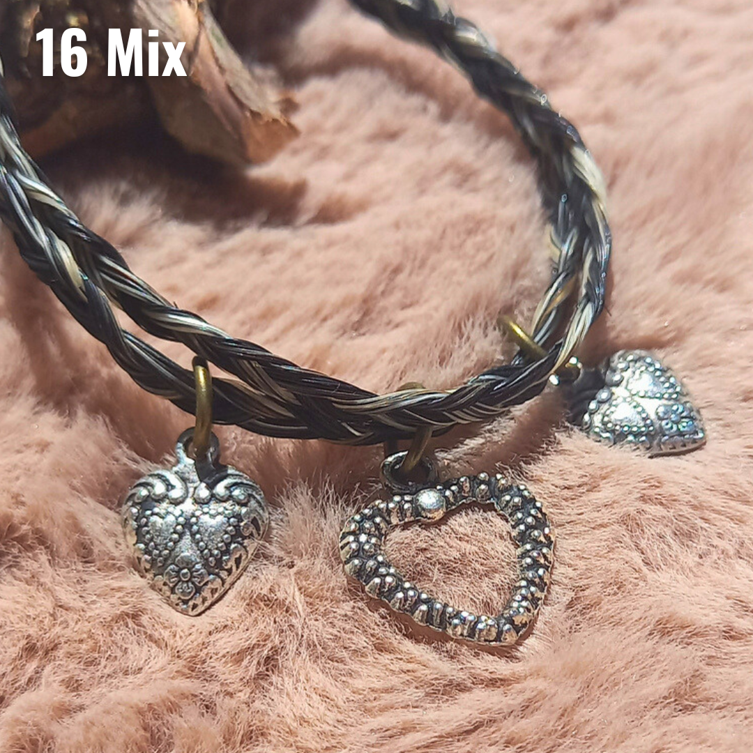 16 Mix af heste armbånd - Fragt er inkluderet i prisen - Billede 2