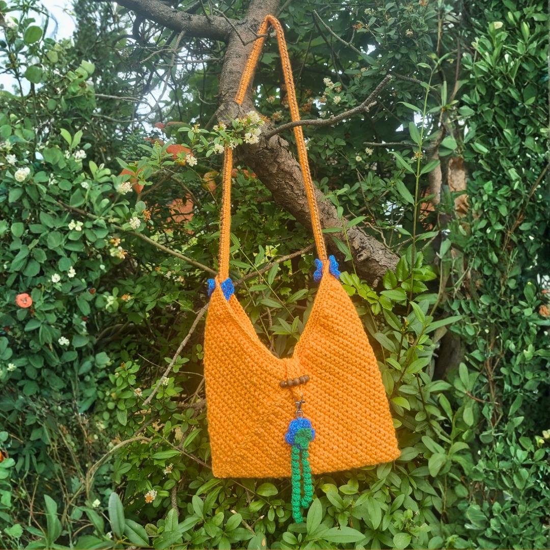 Sommer vibes Crossbody taske - Nordic Nomad #003 - Billede 5